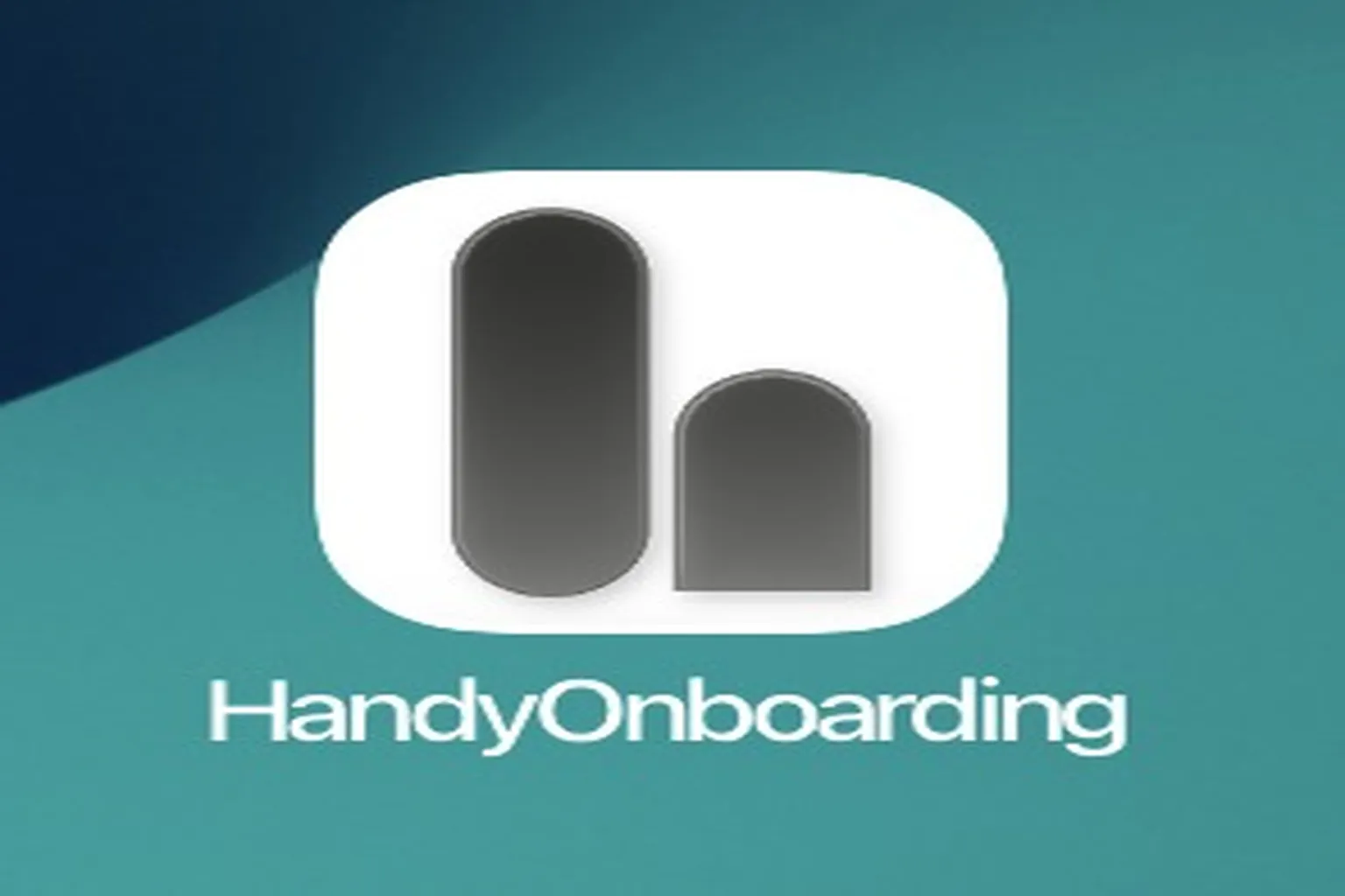 Icône de l’application HandyOnboarding affichée sur un écran de smartphone.