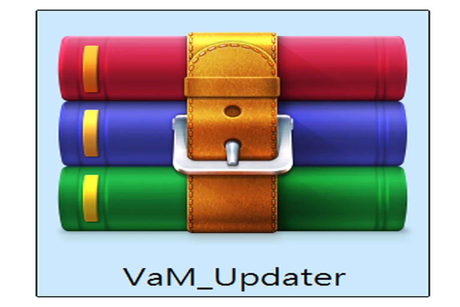 Archive VaM_Updater téléchargée pour installer Virt-A-Mate